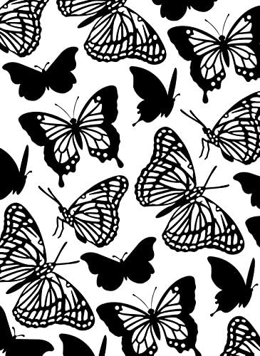 Darice Втиснување Папка, 4.25 од 5.75-Инчен, Пеперутки (EB12-19104)