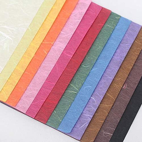 Боја Mulberry Хартија Различни 8 Pack - Hanji - 색한지 - Природни Влакна - 25 x 37in - DIY Уметности и Занаети Оригами - Unryu - Kozo