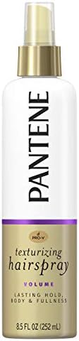Pantene Pro-V Волумен Кои Траат Чекање, Тело И Мекост Texturizing Не-Аеросол Hairspray, Бела, 8.5 Fl Мл
