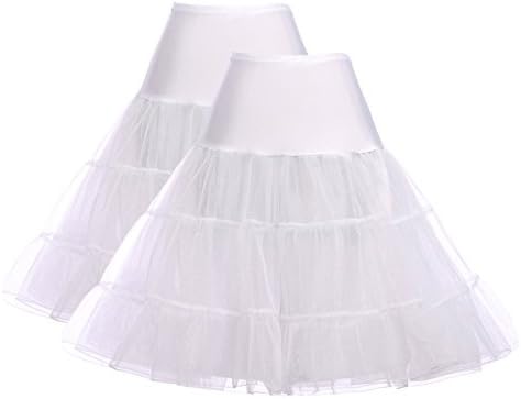 БЛАГОДАТТА KARIN Жените 50-тите Petticoat Гроздобер Crinoline Туту Underskirts