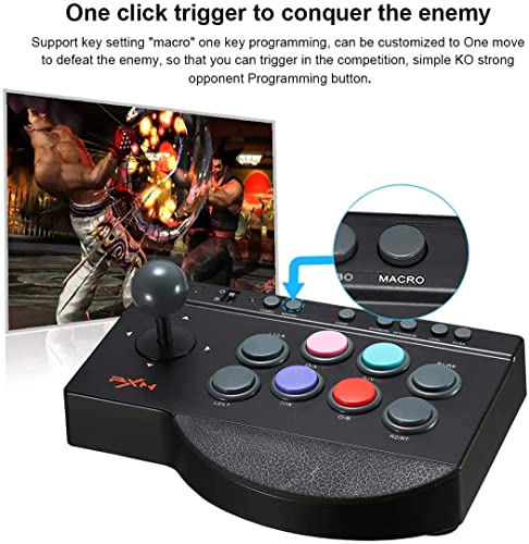 PXN 0082 Џојстик Стап Борба против Игри Контролер PC Аркадна Street Fighter Аркада, се Борат Стап Игра USB Кабел за PS3, PS4, Xbox