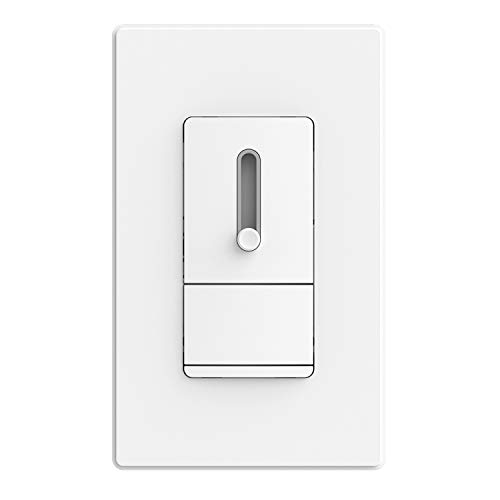 ELEGRP Слајд Dimmer Switch за Dimmable LED, CFL и Блескаво Светло Светилка Светилки, Еден Пол или 3-Начин, Целосна Контрола со претходно