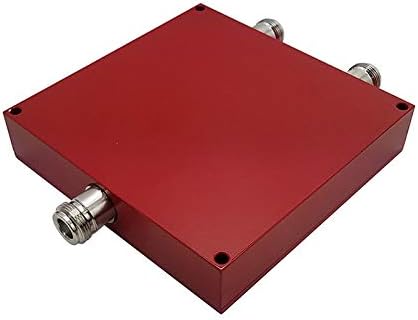 Јавната Безбедност 50W 138-960MHz 2way Моќ Splitter/Divider црвена Боја, N Машки Тип. IP65 Моќ Splitter