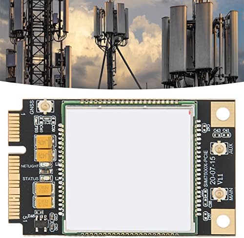 Мини-PCIE Адаптер, PCIE Адаптер Картичка 7600SA‑H Чип Професионални PCB Лесна Инсталација со SIM Антена Картичка Слот за си-пи-и