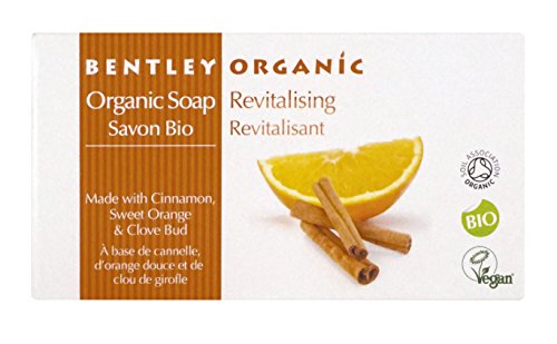 Бентли Органски Сапун, Ревитализација со Цимет Сладок Портокал и Карамфил Bud, 5.3 Унца