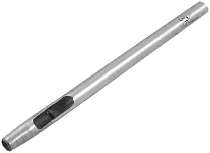 X-DREE Кожен Појас Заптивка Шупливи Дупка од 3,5 mm Внатрешен Кол Метал Удар Машина Алатка(Cinturón де cuero Empaque Agujero hueco